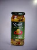 Aceitunas verdes rellenas con pimiento EXCELENCIA