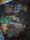 Pan de molde integral de trigo