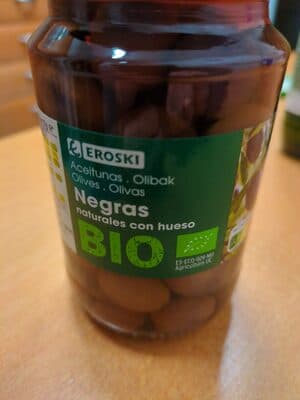Aceitunas naturales con hueso