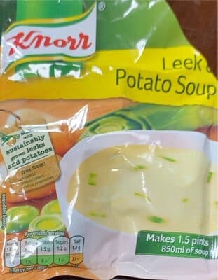 Leek of potato soup