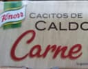 Caldo de carne en cacitos pack 4 tarrinas 112 g
