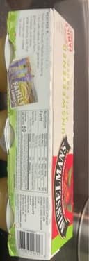 Unsweetened applesauce