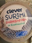 Surimi Garnelenform in Knoblauchöl
