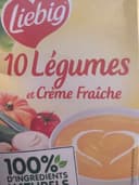 10 légumes et crème fraîche