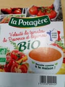 Velouté de tomates de Provence et légumes