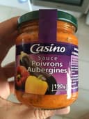 Sauce poivrons aubergine - Casino - 190g