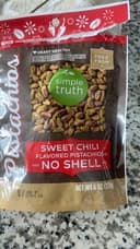 Sweet chili flavored pistachios