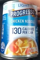 Light progresso chicken noodle soup