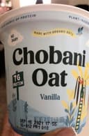 Chobani oat vanilla