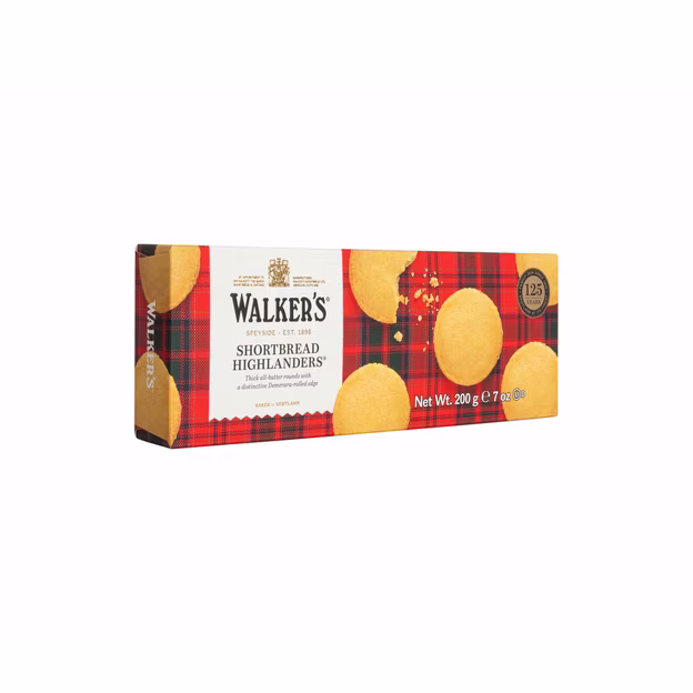 Shortbread highlanders biscuits sablés ronds pur beurre