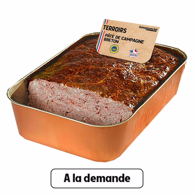 Pâté de campagne breton rôti au four IGP