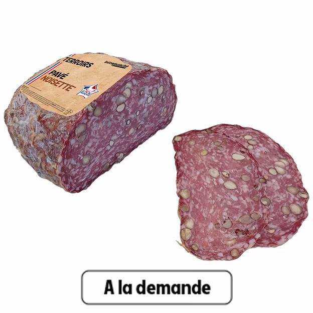 Pavé aux noisettes