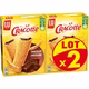 Bâtonnet de céréales fourré au chocolat