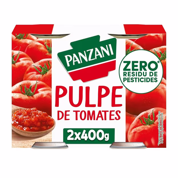 Pulpe fine purée de tomates