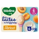 Dessert lacté bébé dès 6 mois Abricot Mini Lactés BLEDINA
