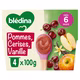 Compote bébé dès 8 mois Pomme Cerise Vanille BLEDINA