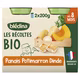 Plat bébé dès 8 mois Petits morceaux Panais Potimarron Dinde Les Récoltes Bio BLEDINA