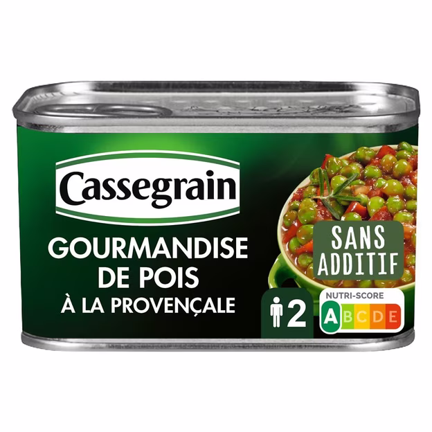 Gourmandise de pois à la provençale