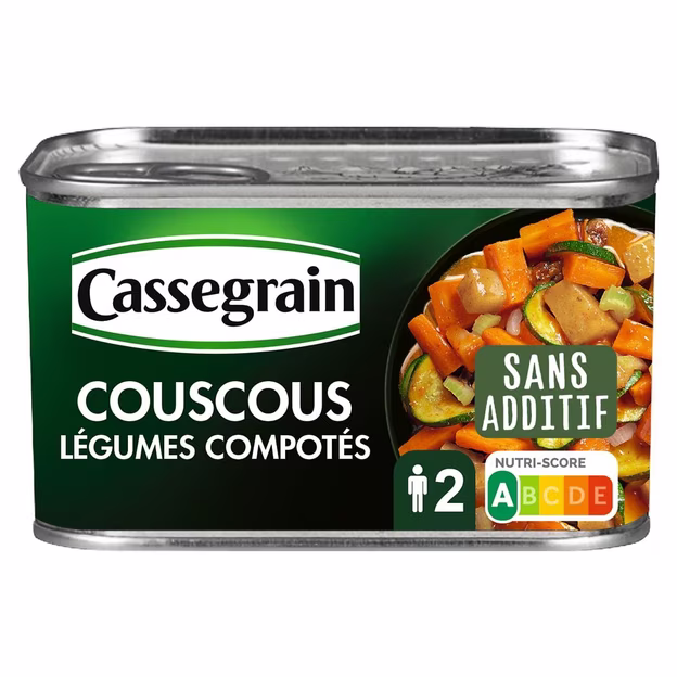 Légumes compotés pour couscous