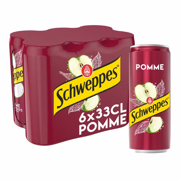 Soda Saveur Pomme SCHWEPPES