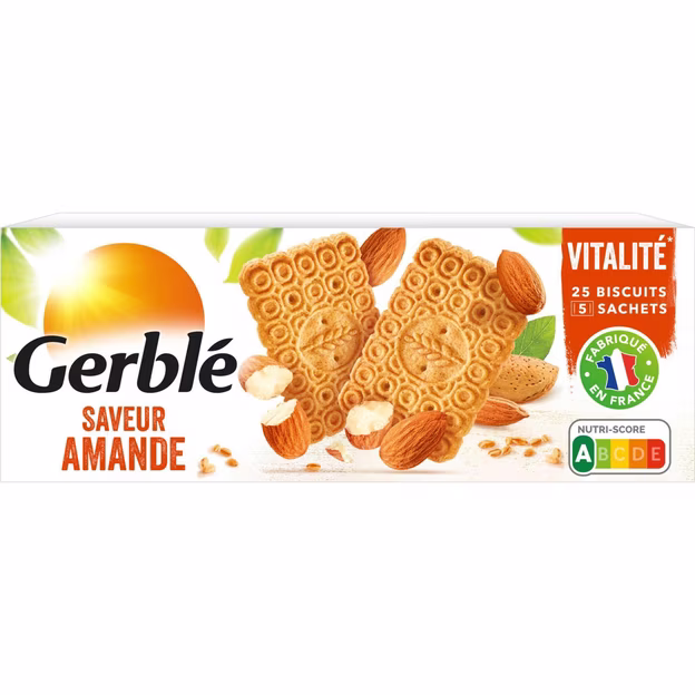 Biscuits saveur amande sachets fraîcheur