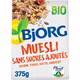 Céréales bio Muesli Sans sucres BJORG