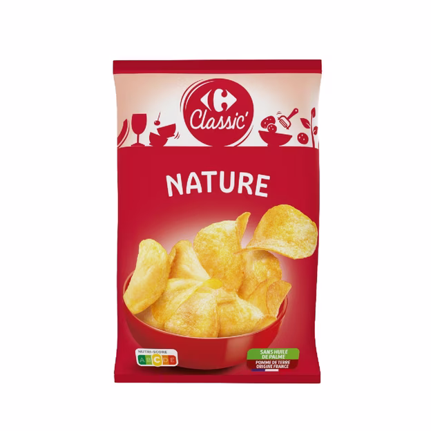 Chips Nature CARREFOUR CLASSIC'