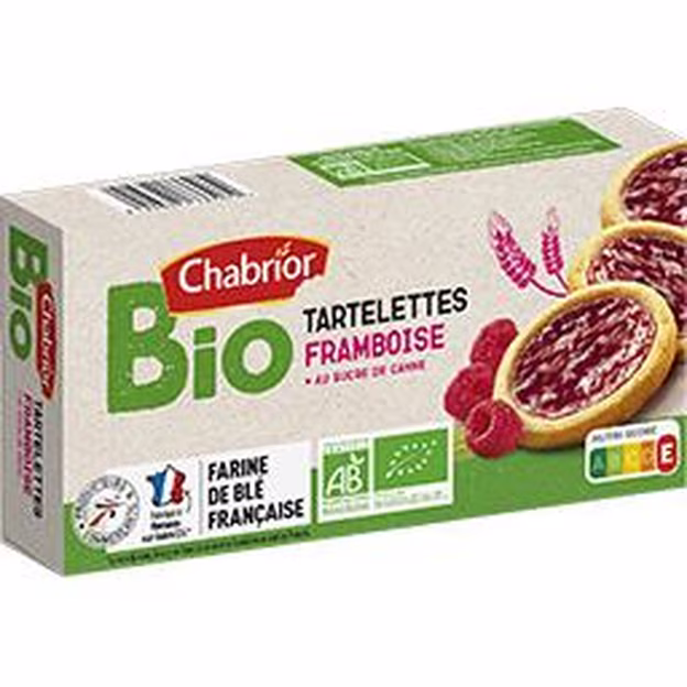 Tartelettes framboise BIO