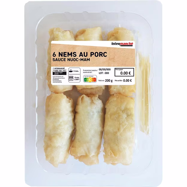 Nems au porc