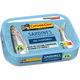 Sardines mises en boîte à la main au naturel