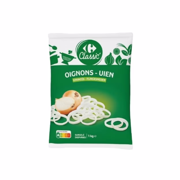 Oignons émincés CARREFOUR CLASSIC'