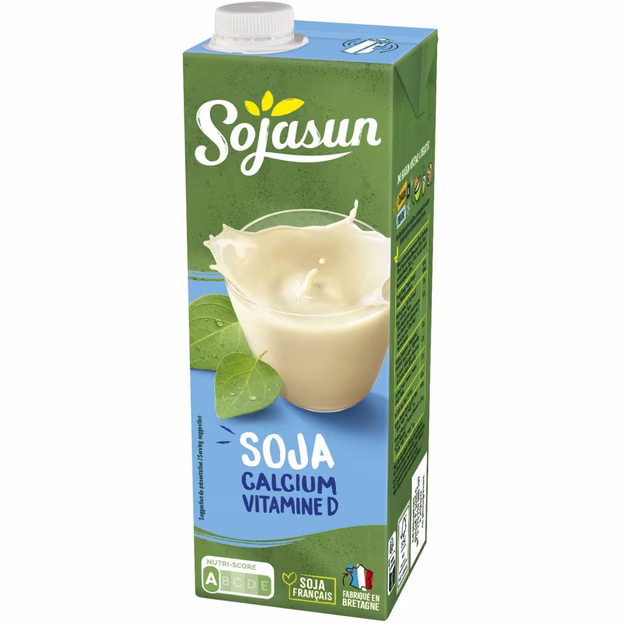 Lait Soja Calcium Vitamine D SOJASUN