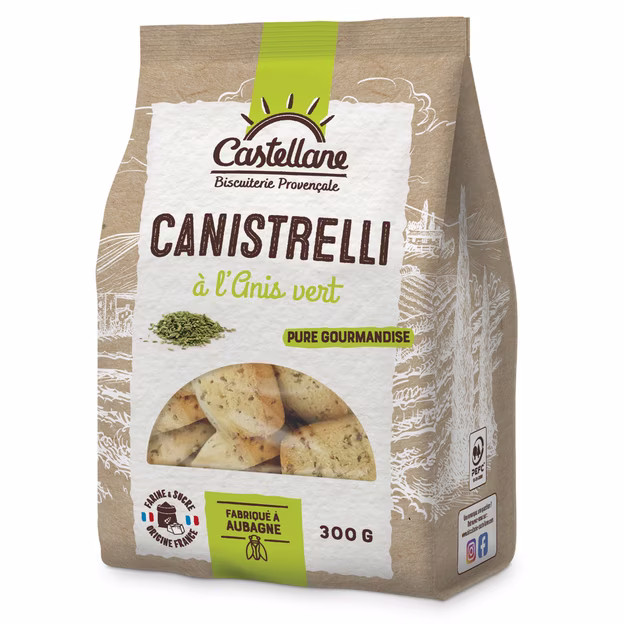 Canistrelli à l'anis vert