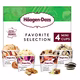 Glace en Pot Assortiment Favorite Selection HAAGEN-DAZS