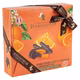 Assortiment d'orangettes et tranches d'orange au chocolat noir