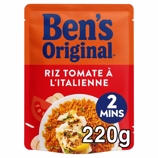 Riz tomate à l'italienne sachet express