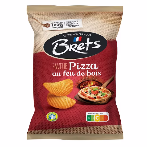 Chips saveur pizza BRETS