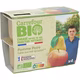 Compote Pomme Poire Sans Sucres Ajoutés Bio Engagé auprès des producteurs partenaires CARREFOUR BIO