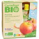 Compote pomme sans sucres ajoutés CARREFOUR BIO