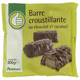 Barre croustillante au chocolat et caramel