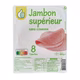 Jambon supérieur sans couenne