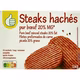 Steaks hachés pur bœuf 20% mg