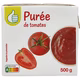 Purée de tomates en brique