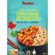 Curry rouge de crevettes, duo de riz et légumes
