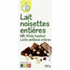 Tablette de chocolat au lait noisettes entières