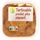 Tartinable poulet pita piquant