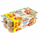 Spécialité aux fruits sans sucres ajoutés pomme\/poire - pomme\/abricot - pomme\/fraise - pomme\/mangue