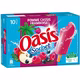 Bâtonnets sorbet pomme cassis framboise