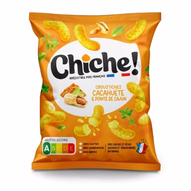 Croustiches cacahuètes et pointe de cajun
