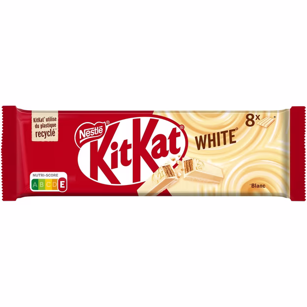 Nestlé barres chocolatées blanc KitKat